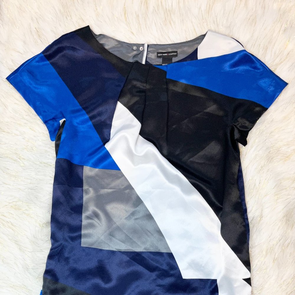 New York & Company Colorblock Dress